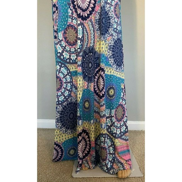 Queen Mania Women's Maxi Dress M Abstract Pattern - Picture 5 of 11